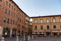 LUCCA, ITALY Ã¢â¬â MAY 23, 2017: Magnificent summer daily view of the Piazza San Michele Saint Michael square in Lucca, Italy.